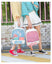 Transparent Backpack Women PU Leather