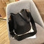 Women Bucket Shoulder Leather Bag