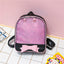 Transparent Backpack Women PU Leather