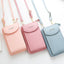 Women Purses Solid Color Leather Shoulder