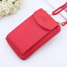 Women Purses Solid Color Leather Shoulder